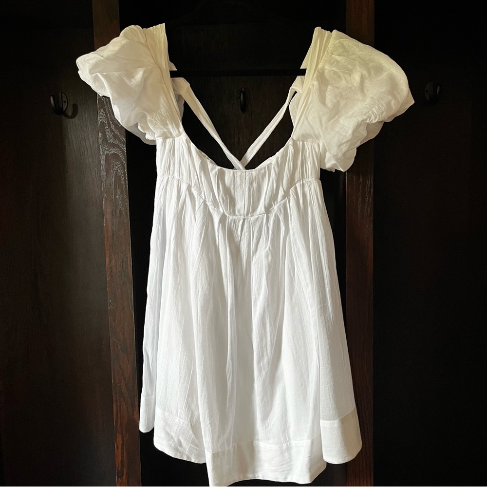 Free People Marina Mini Dress Size Small White